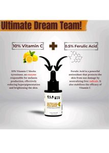 Clariv 10% Vitamin C Serum For Glowing Skin 30ml