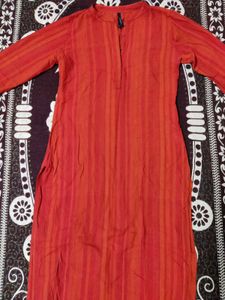 Here&Now Rusty Colour Kurta