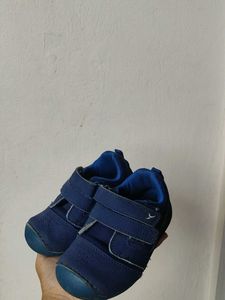 Cute Blue Baby Shoes