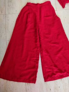 Red Mirror Trim Cardigan