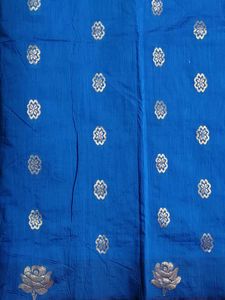 Elegant Blue Silk Saree