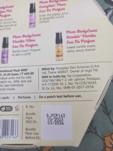 Plum Body Lovin Perfume Discovery Set