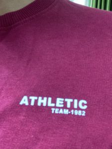 Maroon co-ord nightdress set