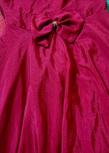 Wine Red Dress