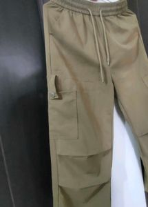 Stylish Beige Cargo Pants.