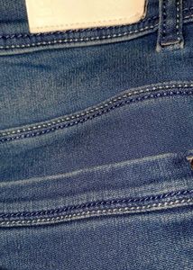 Navy Blue Denim Jeans