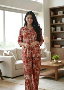 Floral Print cord set