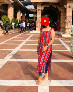 Brand New Sleeveless Unique Kurti