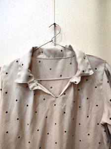 Polka Dots Pink Top (Women)
