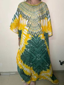 Tie-Dye Kaftan Dress