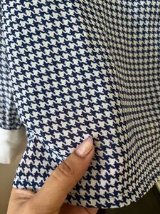 Checkered Blue Chic Shirt