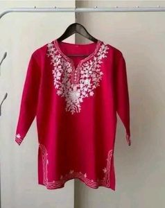 2 Set Of Top/ Kurti Chikan-karhai