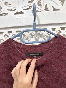 🎀Cute Knitted Front Tie Sweater B