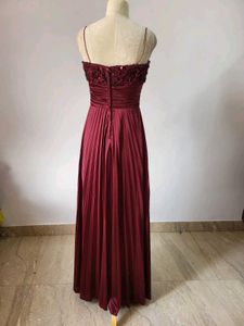 Elegant Maroon Gown