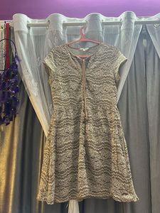 Beige/Biscuit Color Dress | Latin Quarters