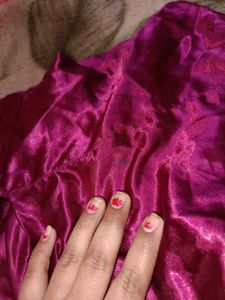 Purple Embroidered Salwar Suit