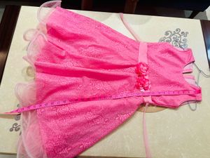 Girls&#39; Pink Party Dress