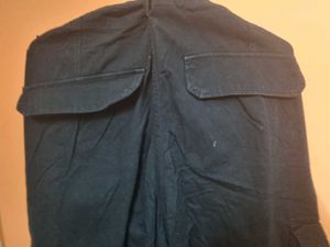 SixPockets Jet Black Cargo Pant