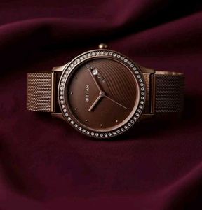 Titan Rose Gold Watch