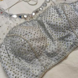 🤍 Silver Passed Blouse🤍