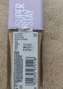 Maybelline Lumi Matte Foundation 128 Shade