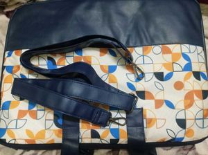 Geometric Laptop Bag