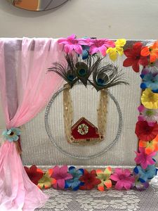 Decorative Ladoo Gopal Jhula For Janmashtami
