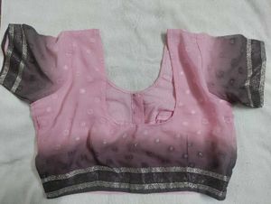 Pink And Grey Blouse Combo