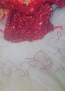Red Sequin Party Dress