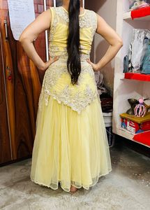 HEAVY SEQUINS GOWN
