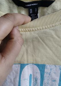 Vero Moda Yellow Sweat