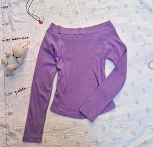 Lilac Long Sleeve Top