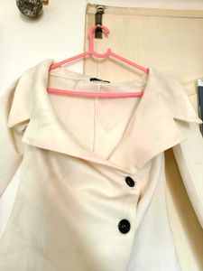 White Coat Dress