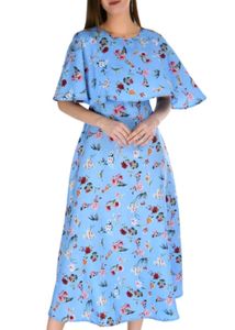 Floral Print Midi Dress