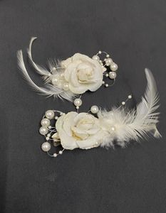 Feather Necklace &amp; Hair Clip