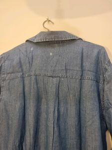 Denim Style Long Shirt 👕