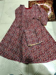 Women Full Flair Anarkali Set Xxl
