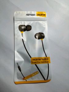 Realme Buds2, Brand New Earphones With Microphone