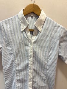 Beautiful Striped Blue Shirt