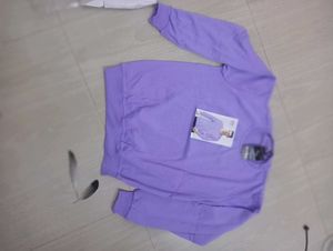 Men&#39; s Purple Full Sleeve T-Shirt
