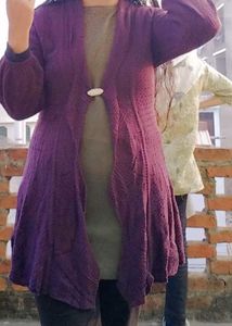 Purple Knit Cardigan🎀