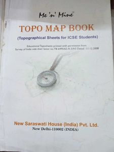Icse 10 Topo Map Book