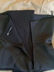 Zara Black Bandeu Top