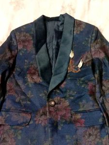 Floral Print Blazer