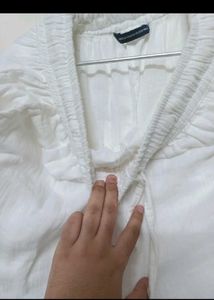 Non Transparent Linen Trouser