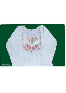 Embroidered Kurti Top( Size L)