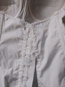 White Corset Top