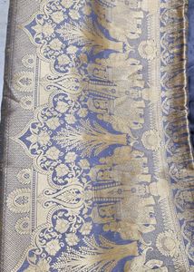 Pure Silk Saree With Golden Thread Work
