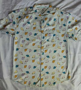 Ice Cream Print Shirt