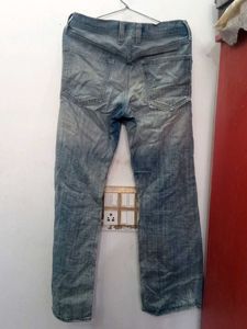 Vintage Blue Denim Jeans